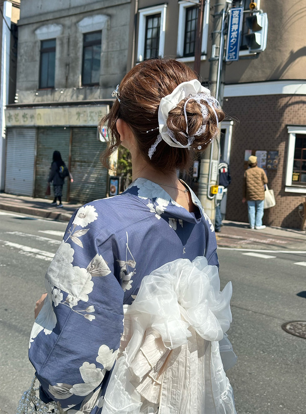 牡丹浴衣セット