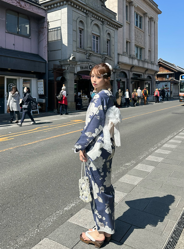 牡丹浴衣セット