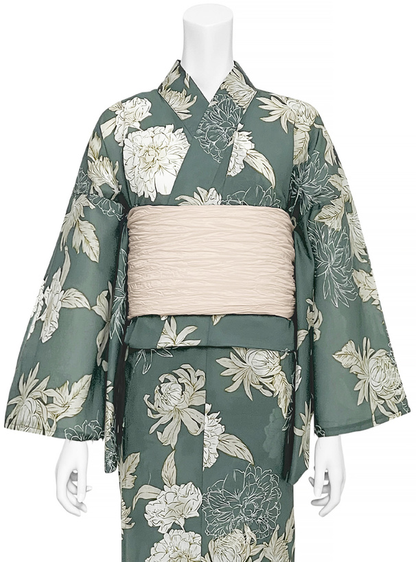 芍薬浴衣セット