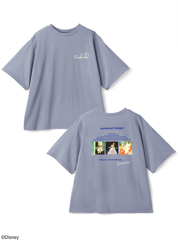 Grl ディズニープリンセスシリーズ シンデレラ プリントtシャツ Tu150 レディースファッション通販のグレイル Grl 公式