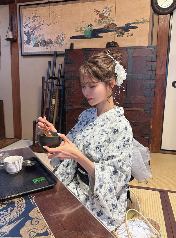 3点セット2Way花柄レースセパレート浴衣