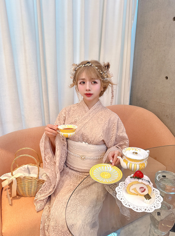 3点セット2Wayレースフリルセパレート浴衣