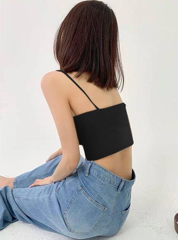 カップ付きベアキャミソール