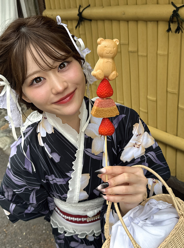 パールプリーツフリルレース帯揚げ