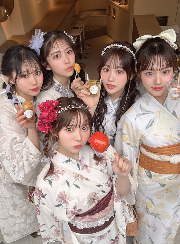 フラワーレース帯飾り
