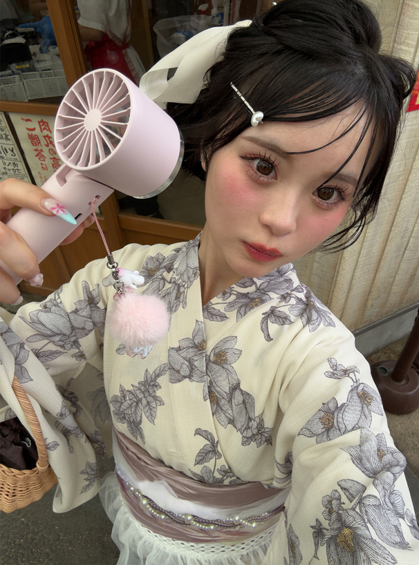 クロシェレースティアード帯飾り