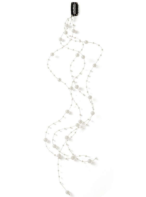 パールチェーンヘアクリップ