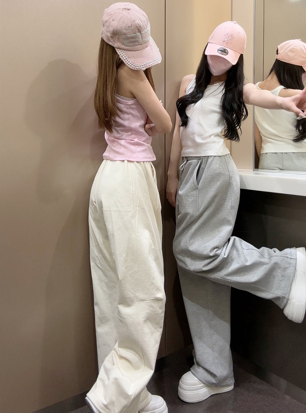 2Wayカーブスウェットワイドパンツ