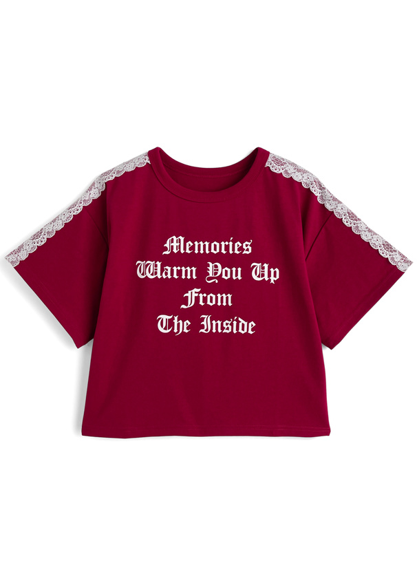 レースロゴTシャツ