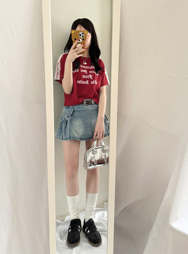 レースロゴTシャツ