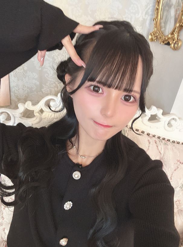 ファーティペット付きアソートボタンカーディガン