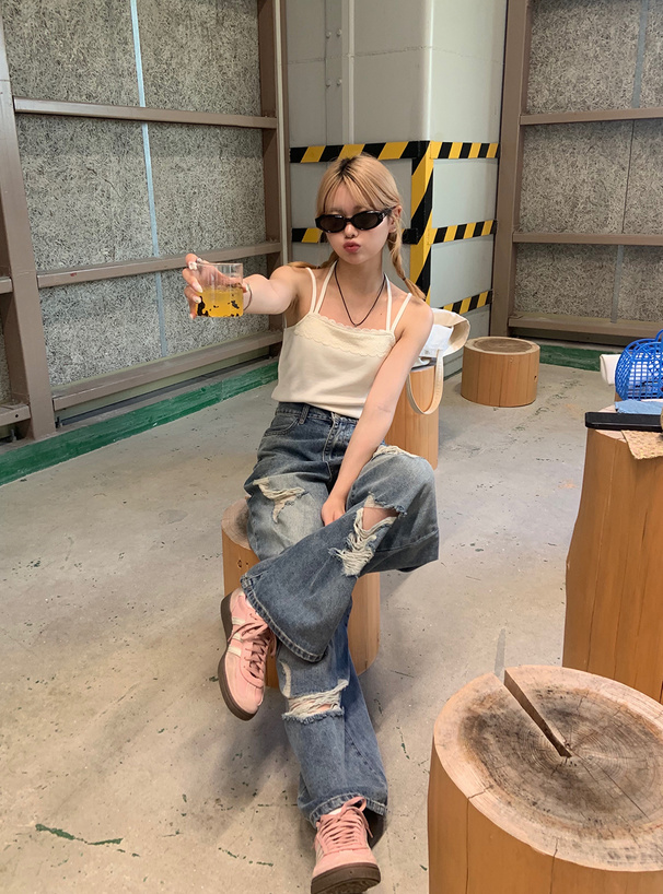 カップ付マルチWayチョーカーレースキャミソール[tu1733] | レディース