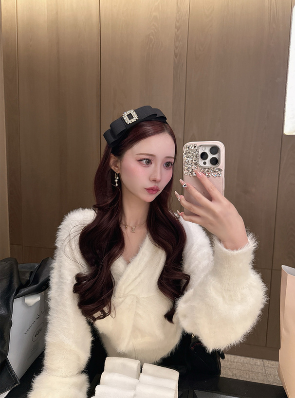 前後2Wayツイストシャギーニットトップス[tu1778] | レディース