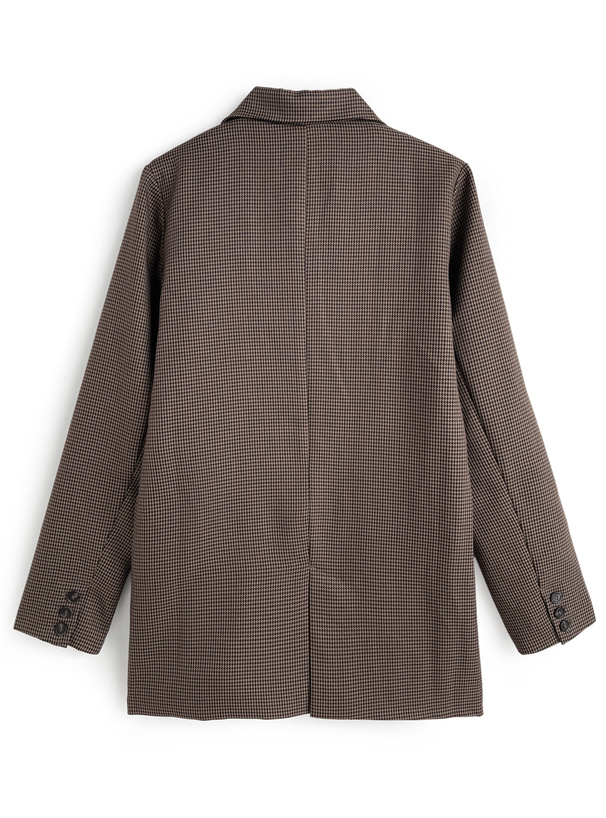 千鳥柄ダブルテーラードジャケット[tu1794] | レディースファッション