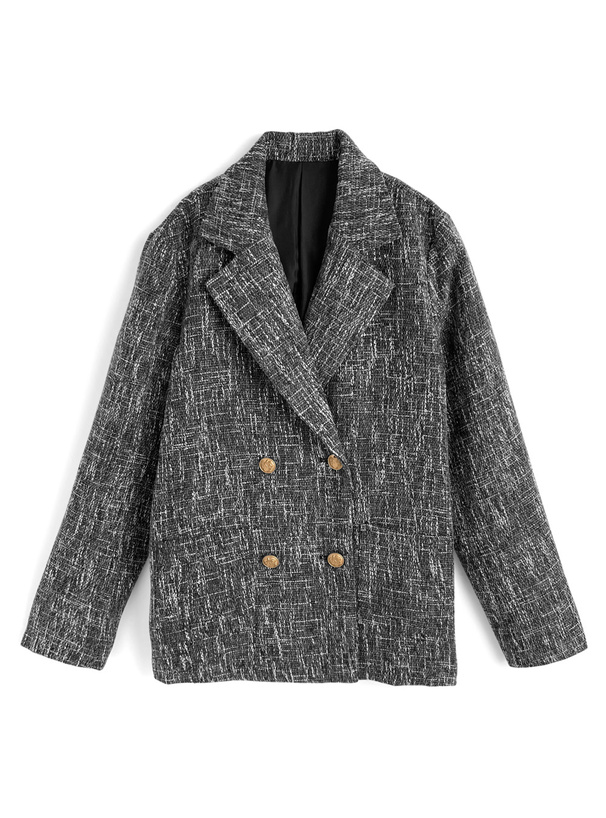 ツイードテーラードダブルジャケット[tu1795] | レディース