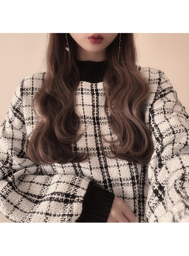 チェック柄ツイードトップス[tu1804] | レディースファッション通販の