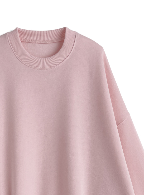 ポケット付きボリュームスウェットトップス