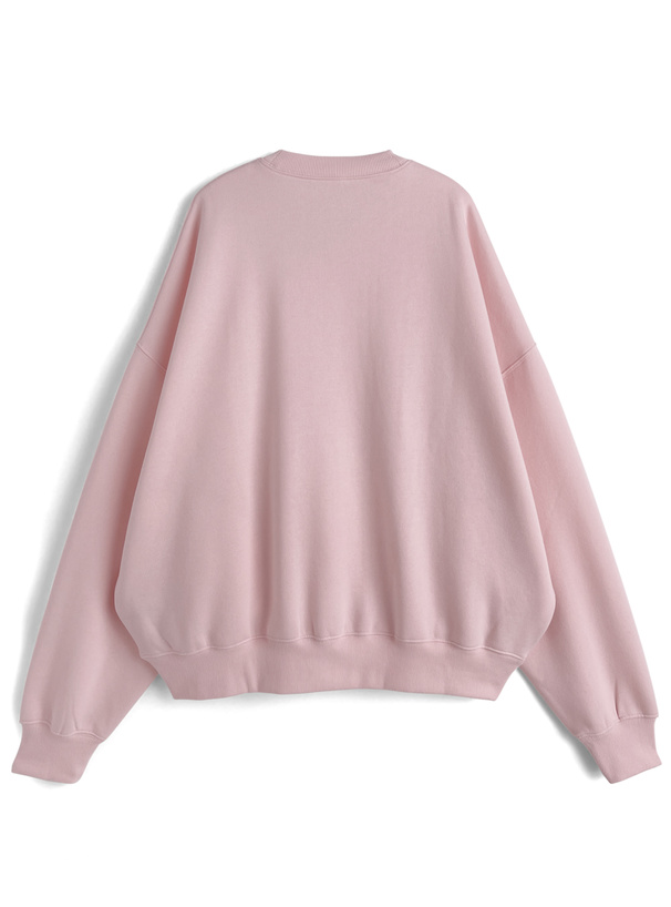 ポケット付きボリュームスウェットトップス