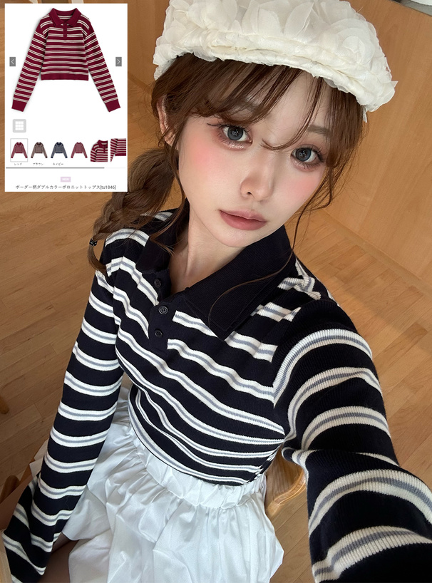 AR036　マルボンゴルフ レディース ニットポロシャツ スカート 2点セット マルボンゴルフ レディース 半袖 ニットポロシャツ スカート 2点