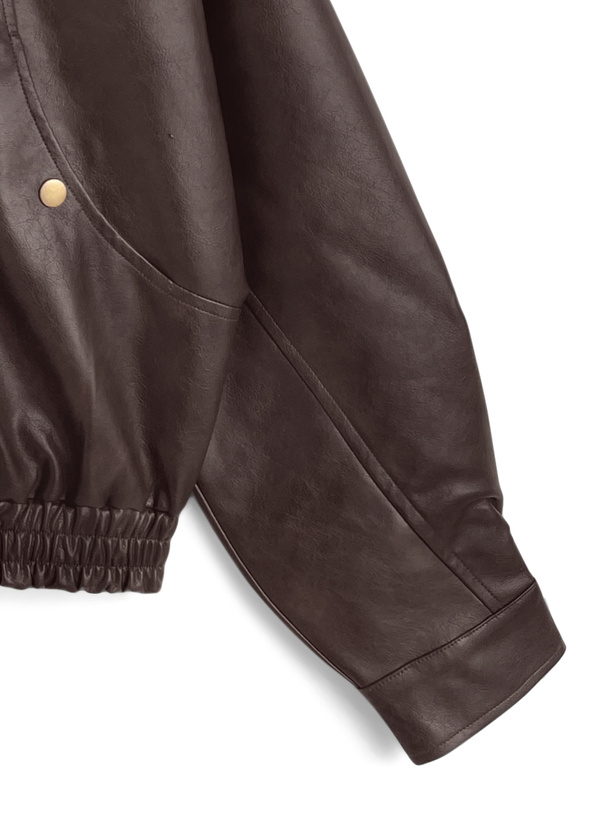 レザーブルゾン[tu1867] | レディースファッション通販のグレイル(GRL