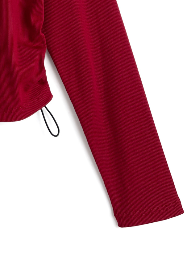 ナンバーロゴドロストリブトップス