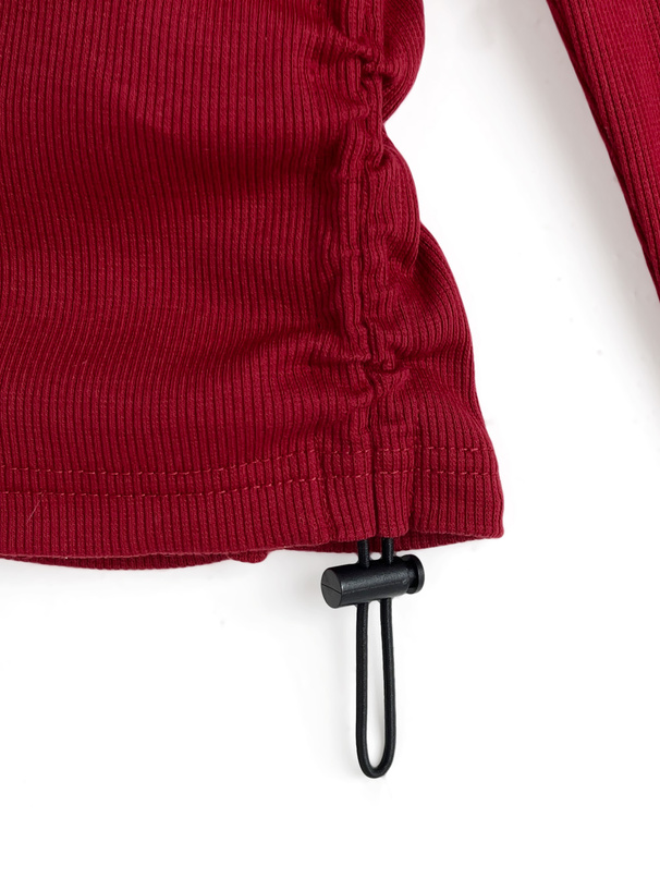 ナンバーロゴドロストリブトップス