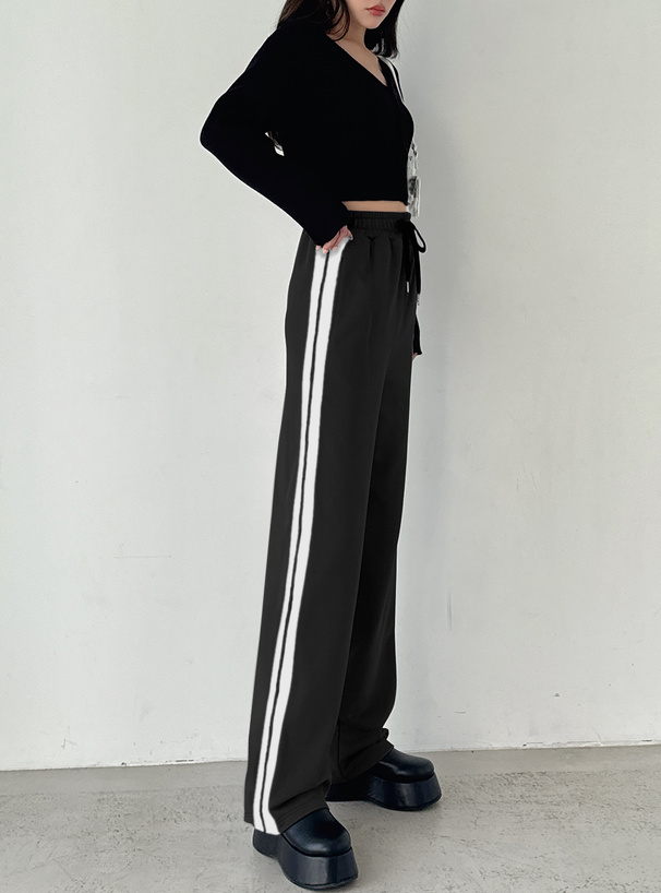 ラインスウェットパンツ[tu1876] | レディースファッション通販の