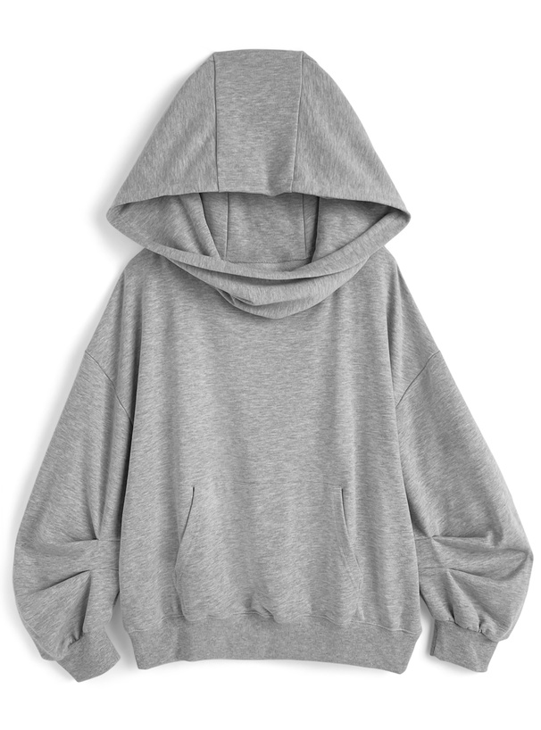 フード付きオフショルダーパーカー[tu1879] | レディースファッション