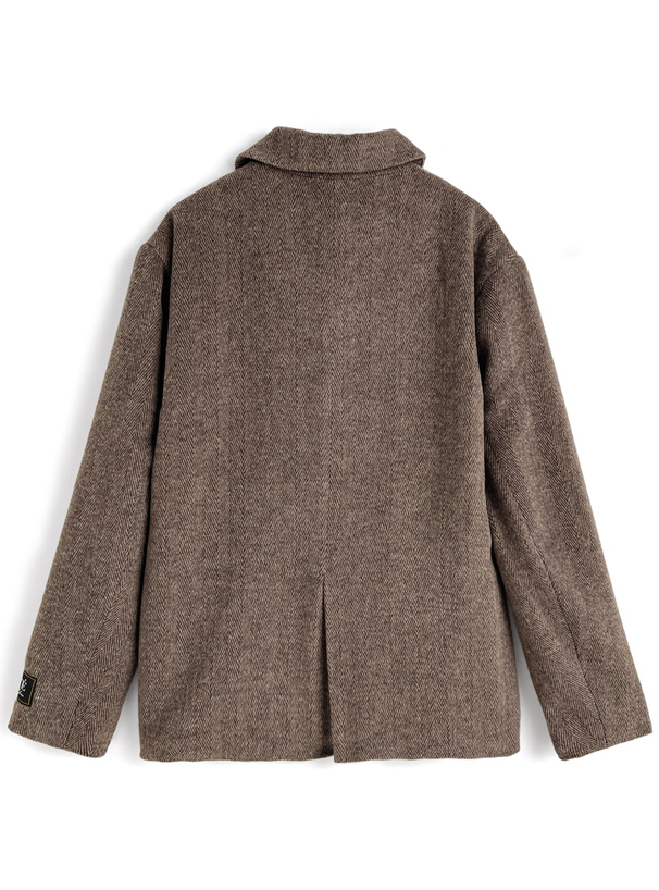 ILLIT アイリット BEB ヘリンボーン柄ダブルボタンジャケット[tu1883