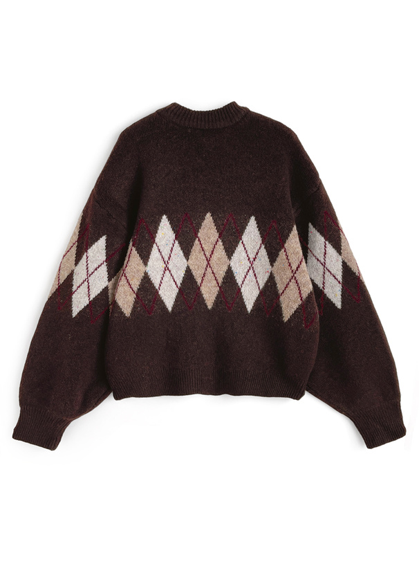 アーガイル柄ニットトップス[tu1904] | レディースファッション通販の