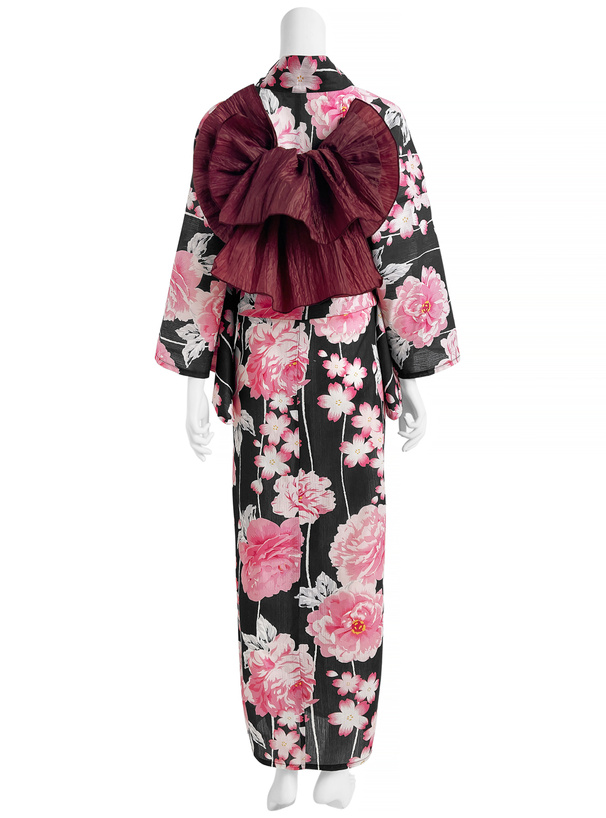 牡丹&桜柄浴衣セット