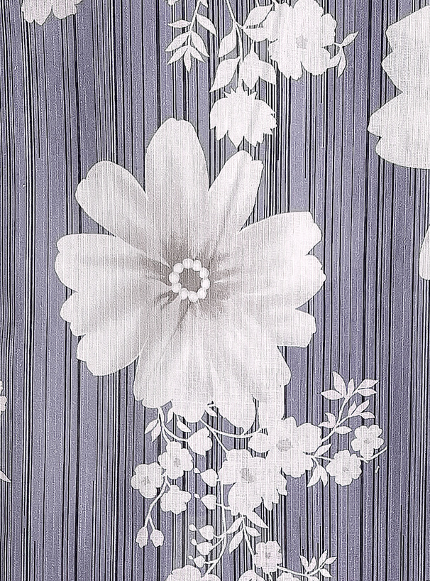 コスモス柄浴衣セット