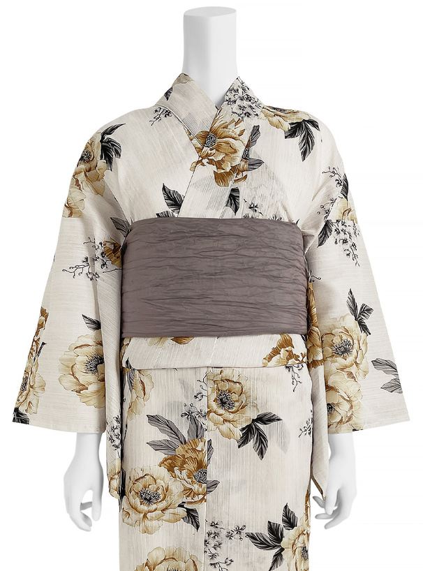 牡丹柄浴衣セット