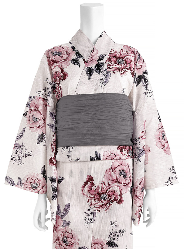 牡丹柄浴衣セット