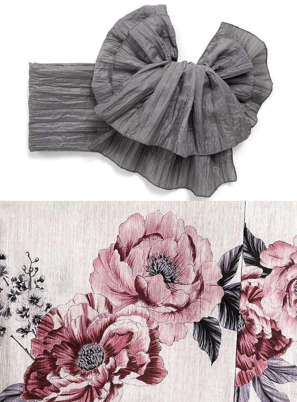 牡丹柄浴衣セット