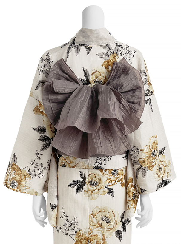 牡丹柄浴衣セット