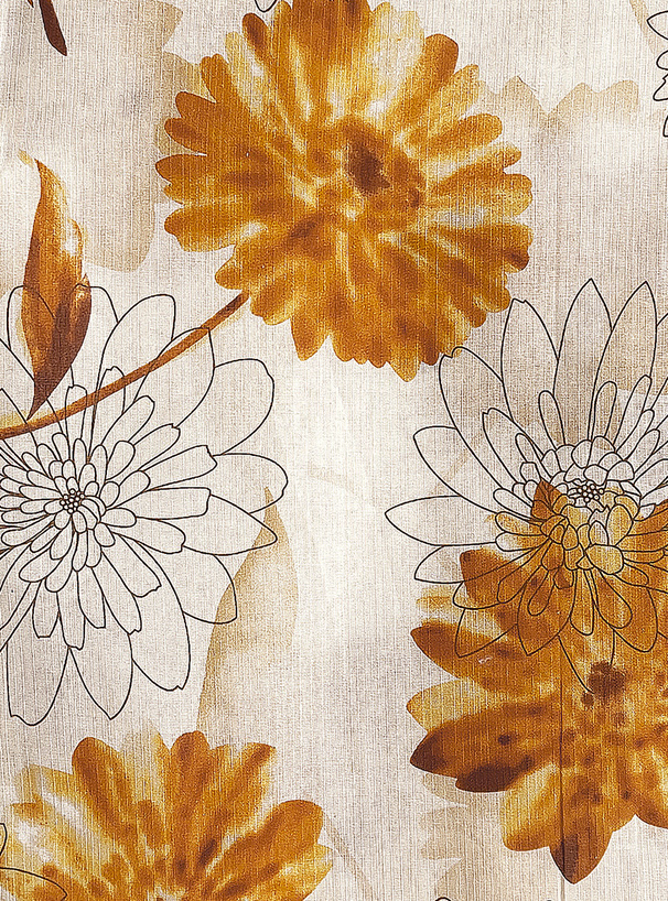 ガーベラ柄浴衣セット