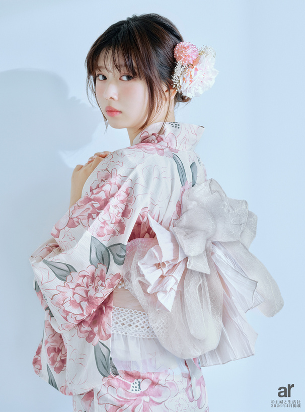 長浜広奈 芍薬柄浴衣セット