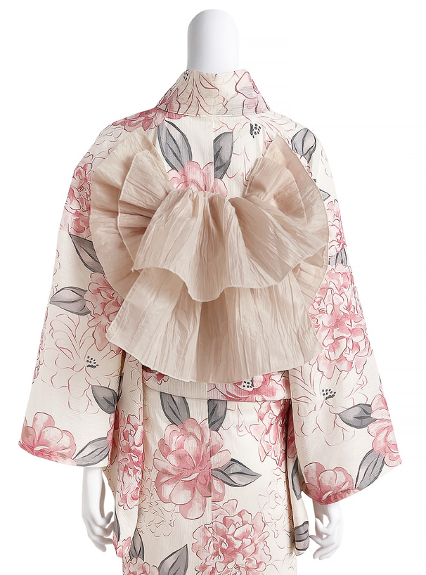 芍薬柄浴衣セット