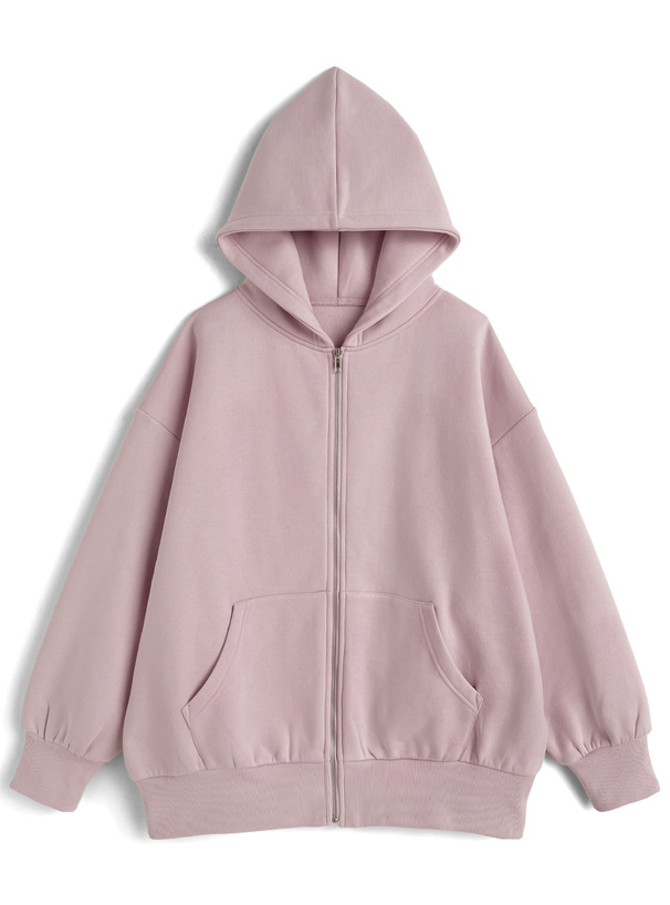 最終お値引き！ PGG アウター パーカー くすみピンク 0サイズ フリル