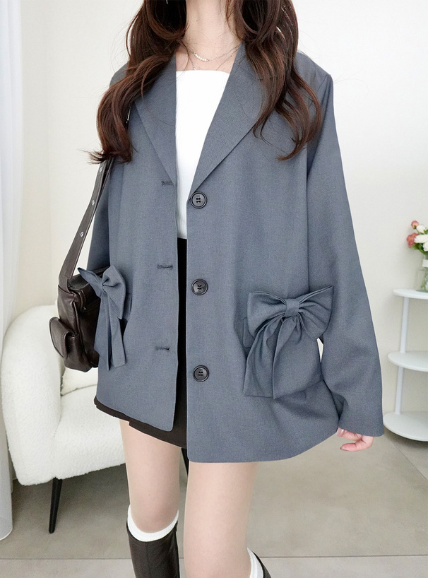 マルチWayダブルリボン付きテーラードジャケット[tu1978] | レディース