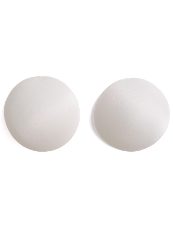 カップ付きドット柄レースリボンキャミソール