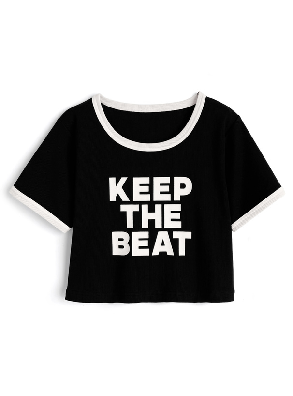 フロッキーロゴリンガーTシャツ