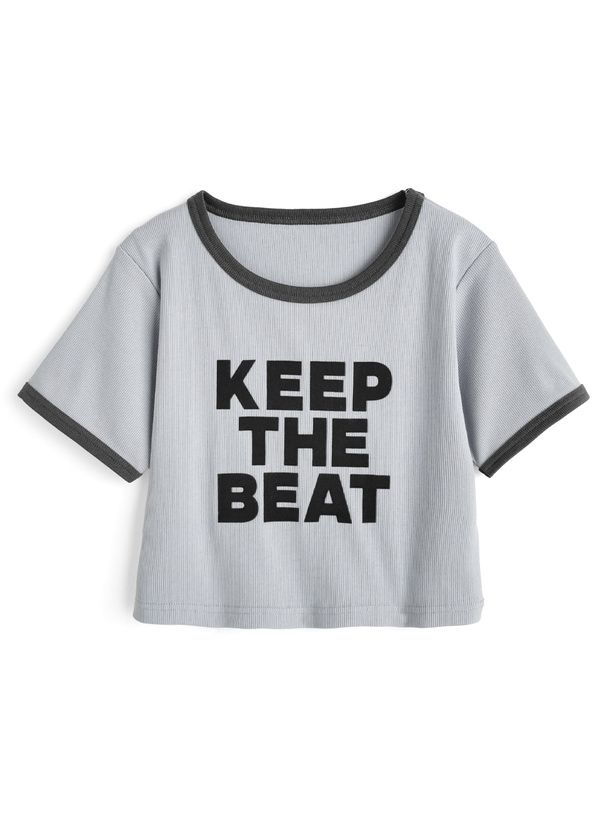 フロッキーロゴリンガーTシャツ