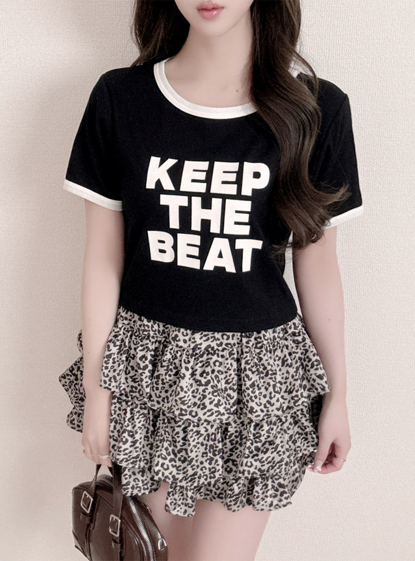 フロッキーロゴリンガーTシャツ