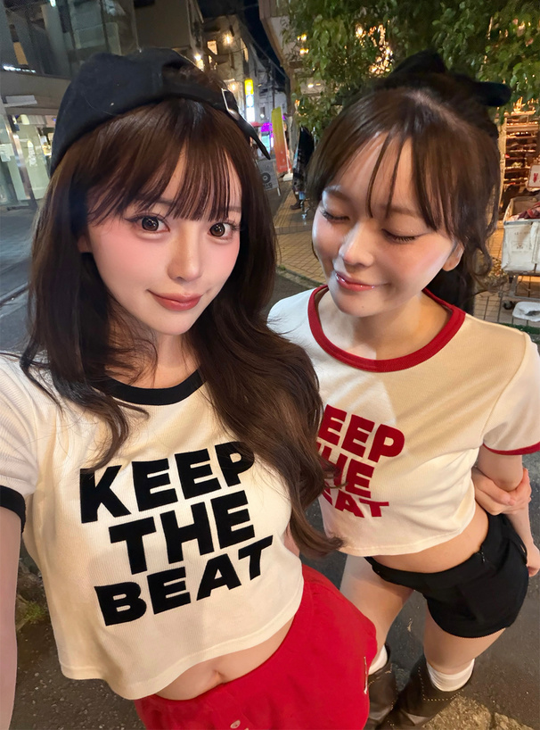 フロッキーロゴリンガーTシャツ