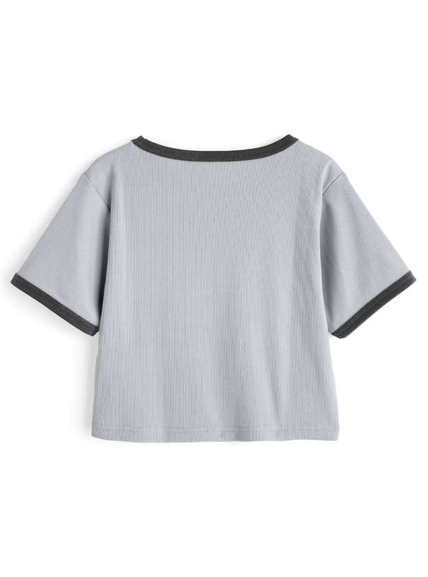 フロッキーロゴリンガーTシャツ