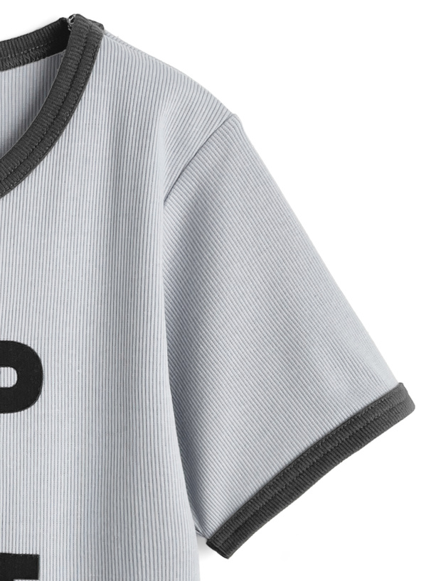 フロッキーロゴリンガーTシャツ