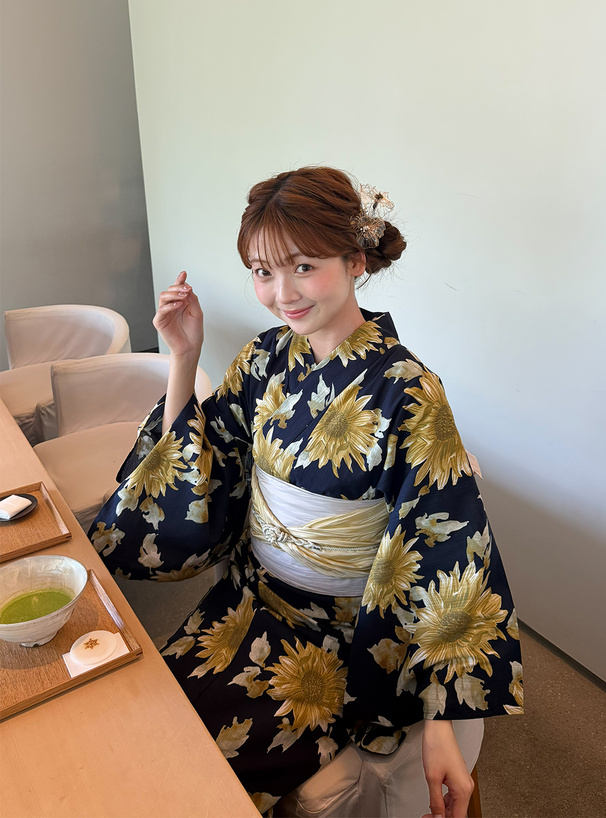 パールフラワー飾り帯紐