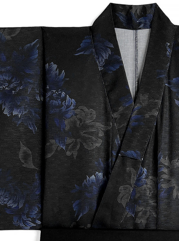 花柄メンズ浴衣セット